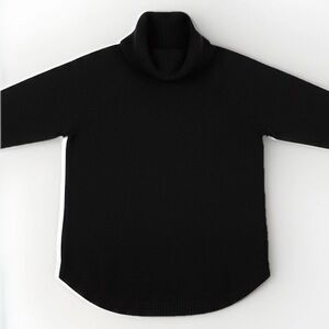 By Design Black Cowl Neck Raglan Sweater